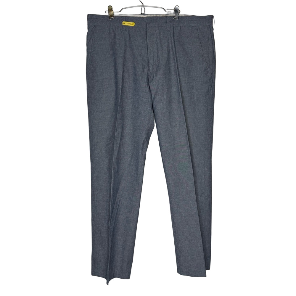 J. Crew Men's Dress Pants Blue 100% Cotton Bedford Khakis Suit 36x30
